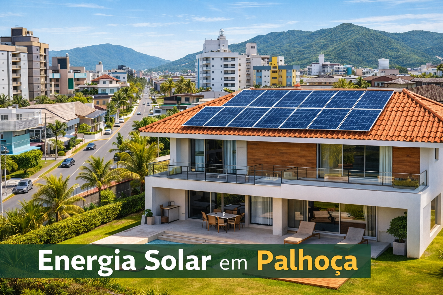 energia solar em Palhoça