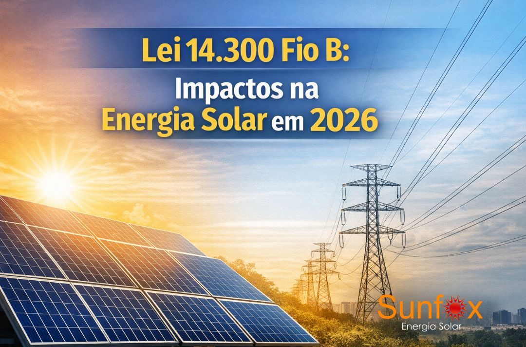 Lei 14.300 Fio B: impactos na energia solar em 2026