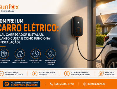 Comprei um Carro Elétrico. Qual Carregador Devo Instalar em Casa?